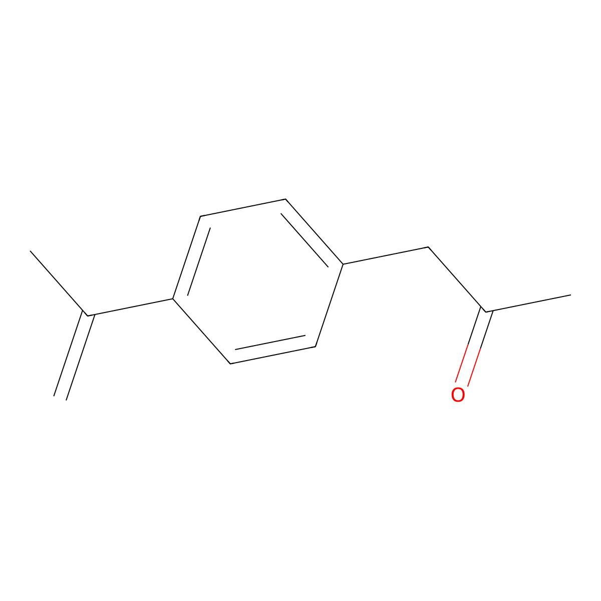 1-[4-(1-Methylethenyl)phenyl]-2-propanone molecular structure, CAS 1284216-65-4