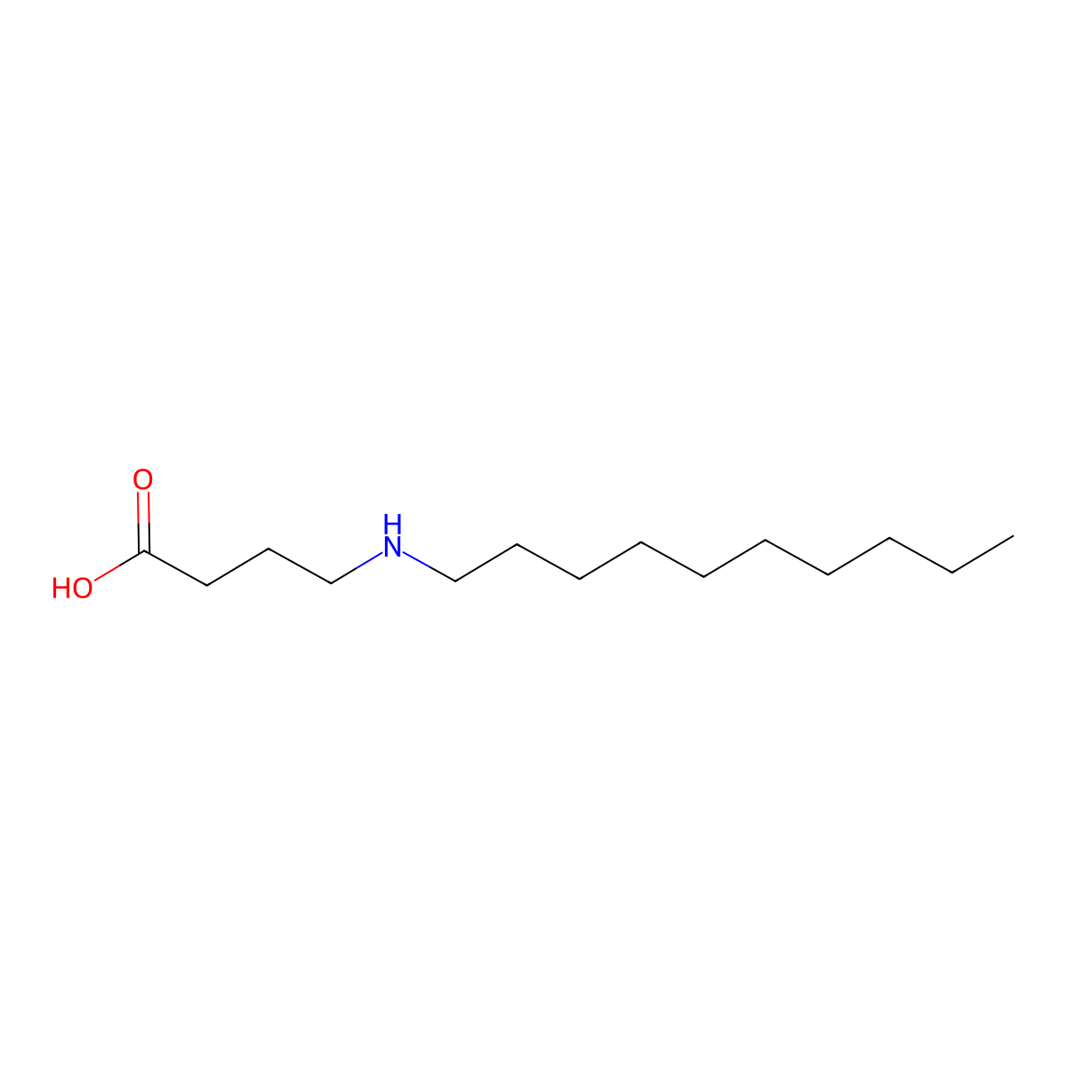 4-(Decylamino)butanoic acid molecular structure, CAS 1285005-04-0