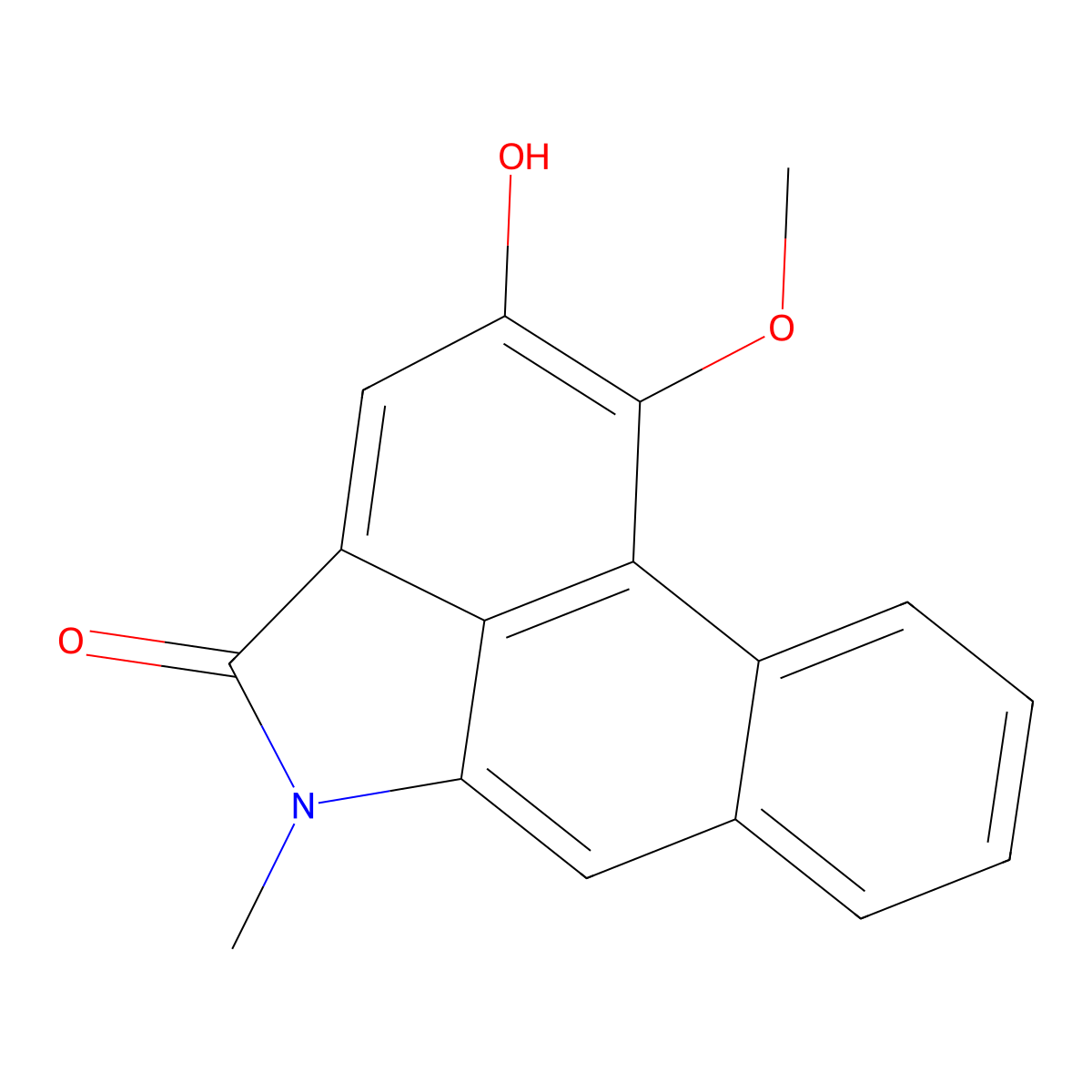 Sauristolactam molecular structure, CAS 128533-02-8