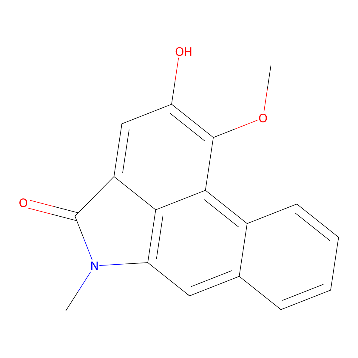 Sauristolactam molecular structure, CAS 128533-02-8