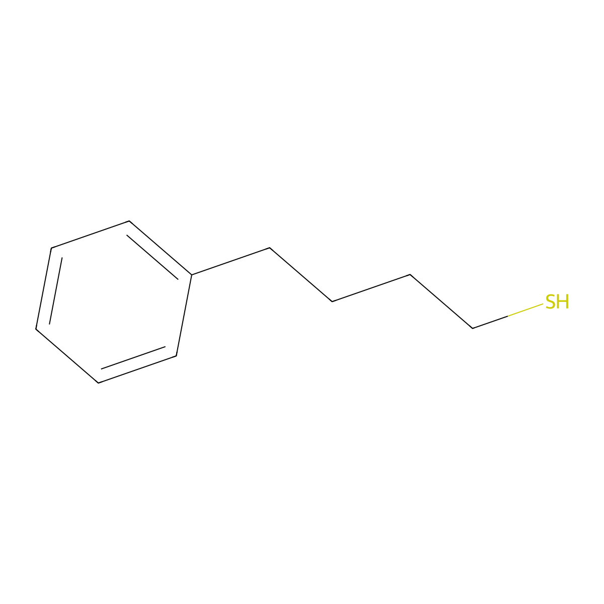4-Phenylbutane-1-thiol molecular structure, CAS 128538-44-3