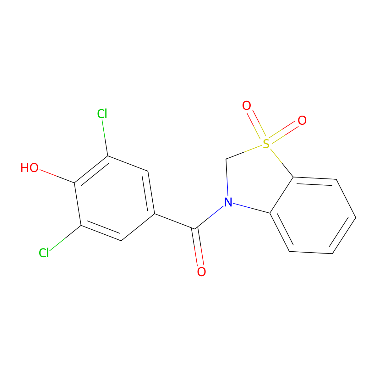 Dotinurad molecular structure, CAS 1285572-51-1