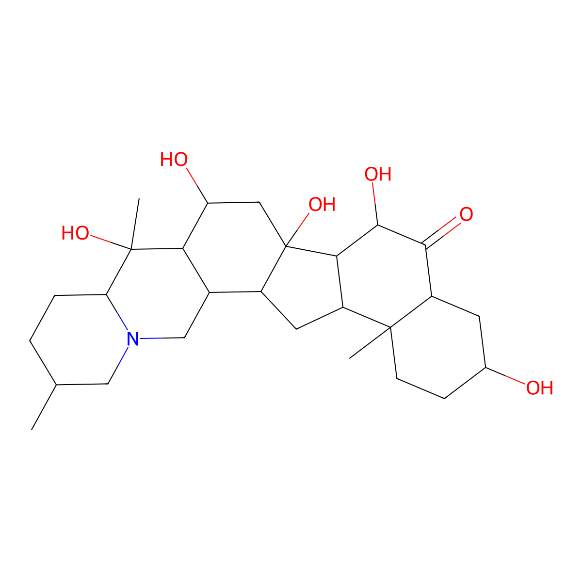 Pingbeimine C molecular structure, CAS 128585-96-6
