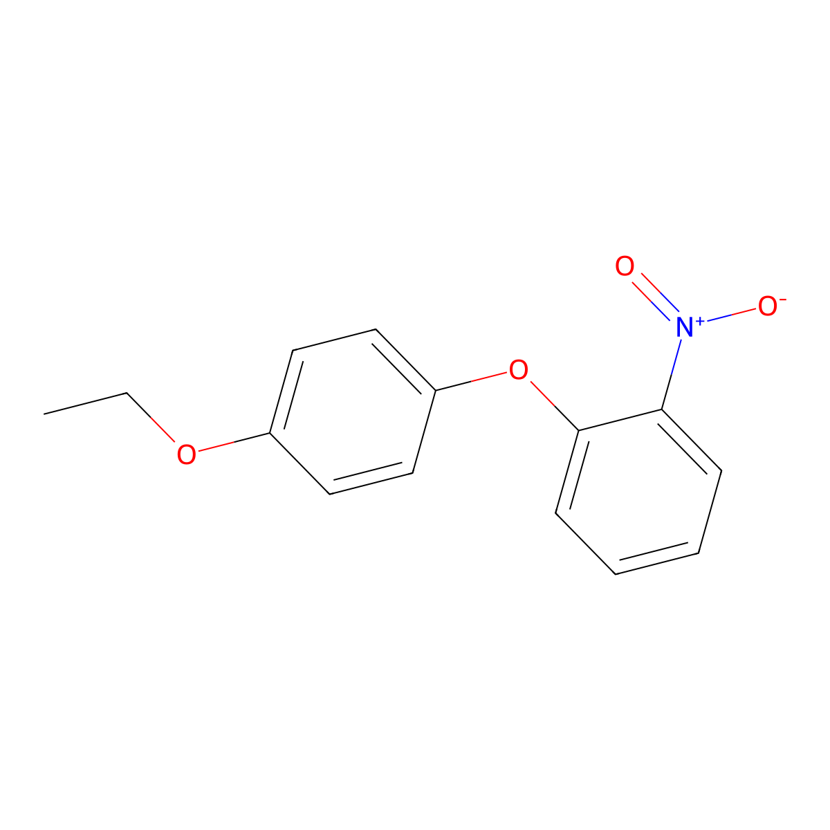 1-(4-Ethoxyphenoxy)-2-nitrobenzene molecular structure, CAS 1286020-45-8
