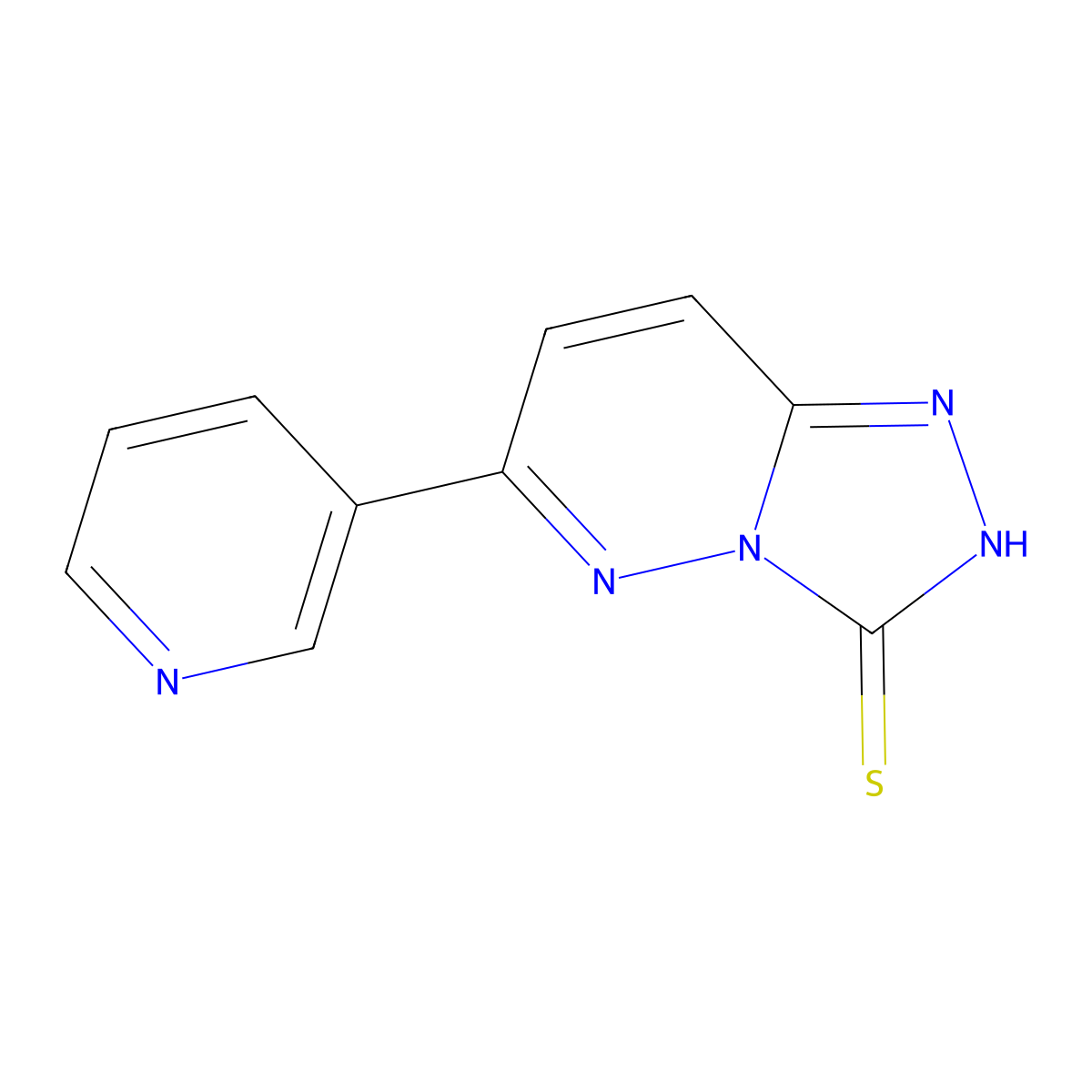 6-(Pyridin-3-yl)-[1,2,4]triazolo[4,3-b]pyridazine-3-thiol molecular structure, CAS 1286717-32-5