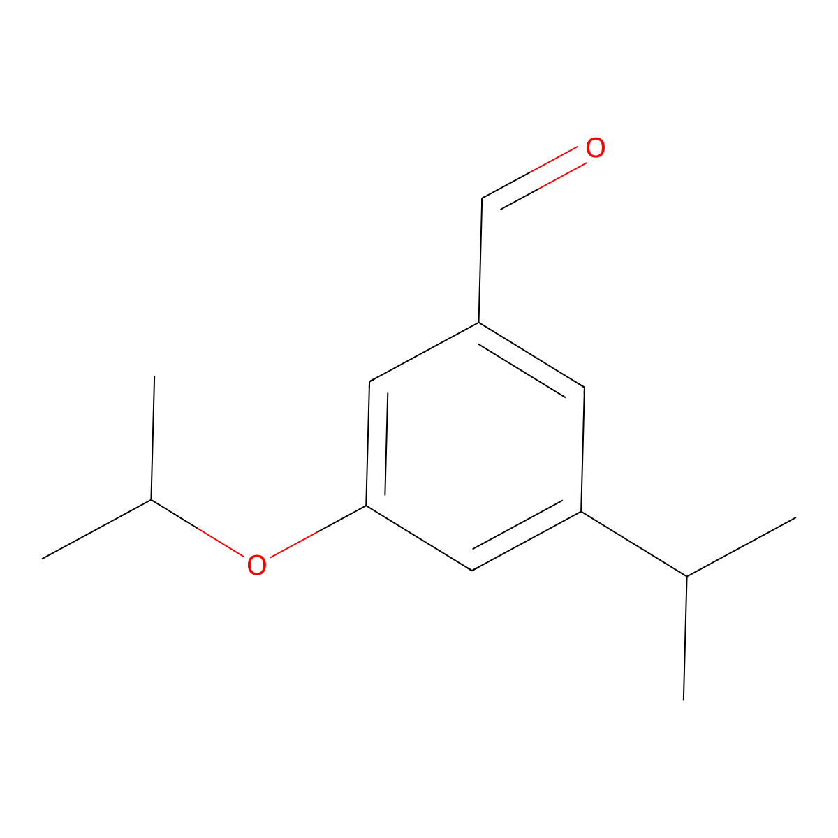 3-Isopropoxy-5-isopropylbenzaldehyde molecular structure, CAS 1289031-63-5