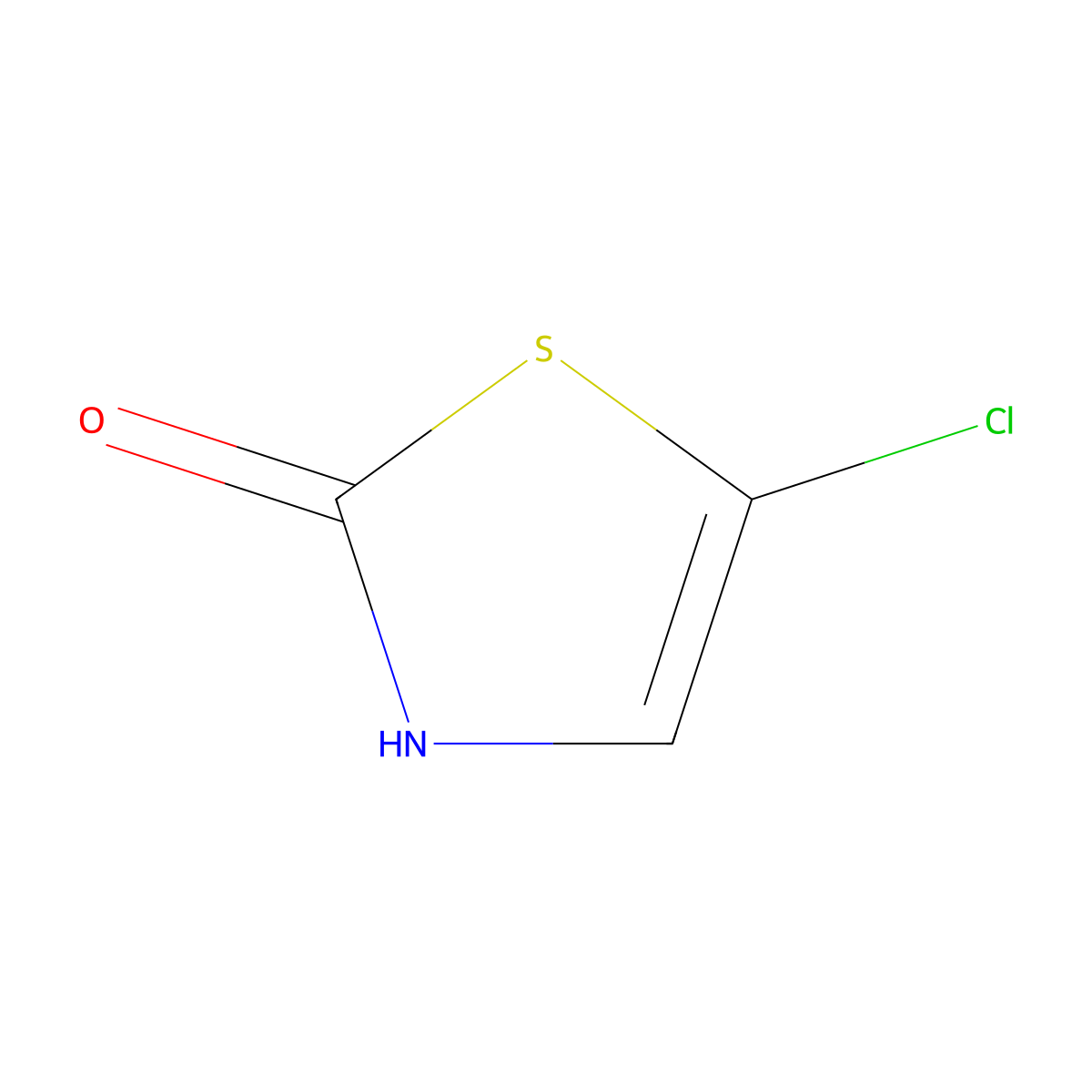 5-Chloro-2,3-dihydro-1,3-thiazol-2-one molecular structure, CAS 1289062-73-2