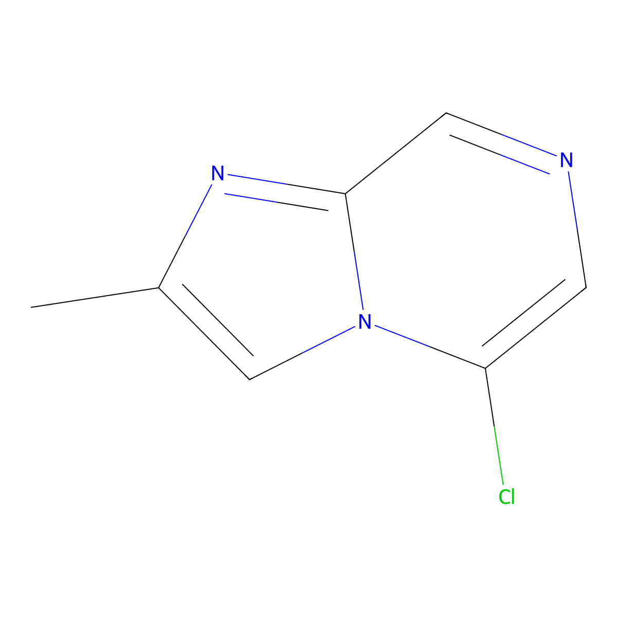 5-Chloro-2-methylimidazo[1,2-a]pyrazine molecular structure, CAS 1289082-44-5