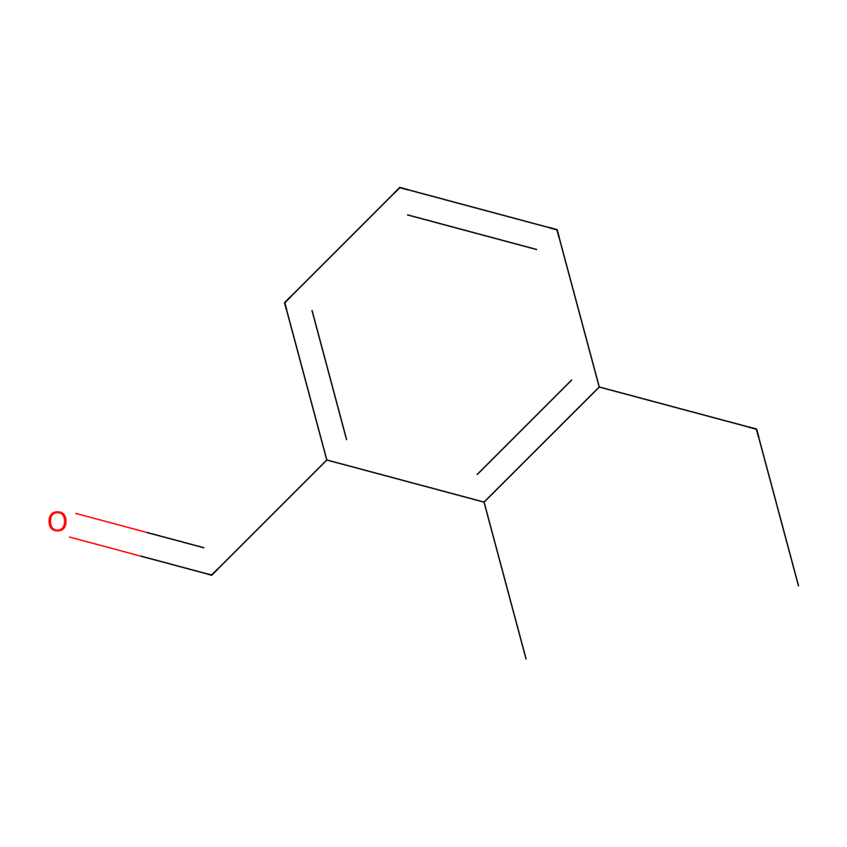 3-Ethyl-2-methylbenzaldehyde molecular structure, CAS 1289089-04-8