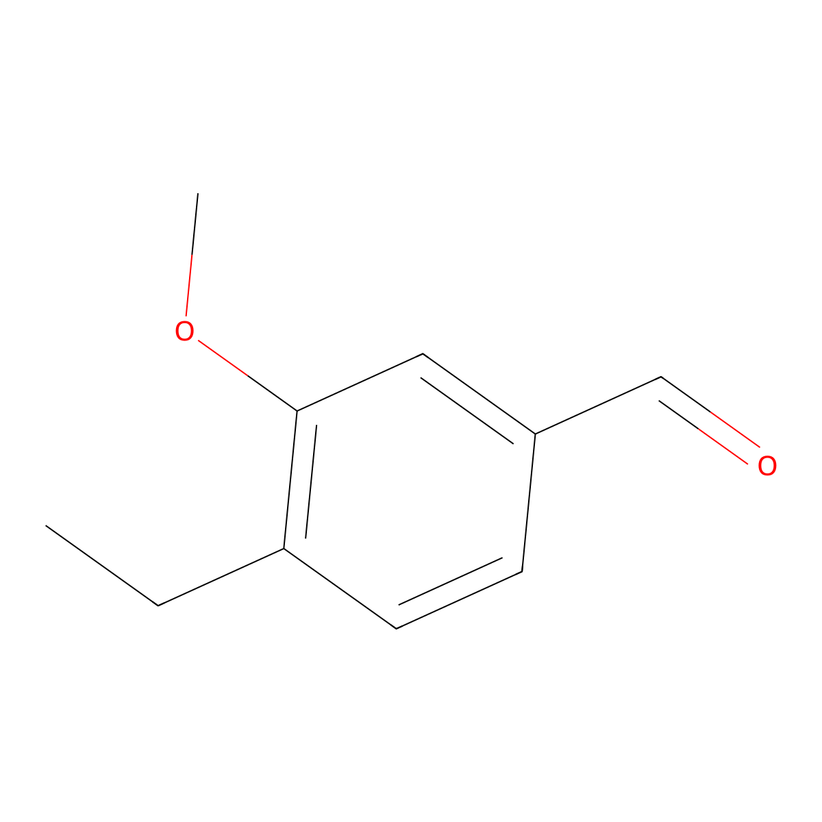 4-Ethyl-3-methoxybenzaldehyde molecular structure, CAS 1289126-21-1