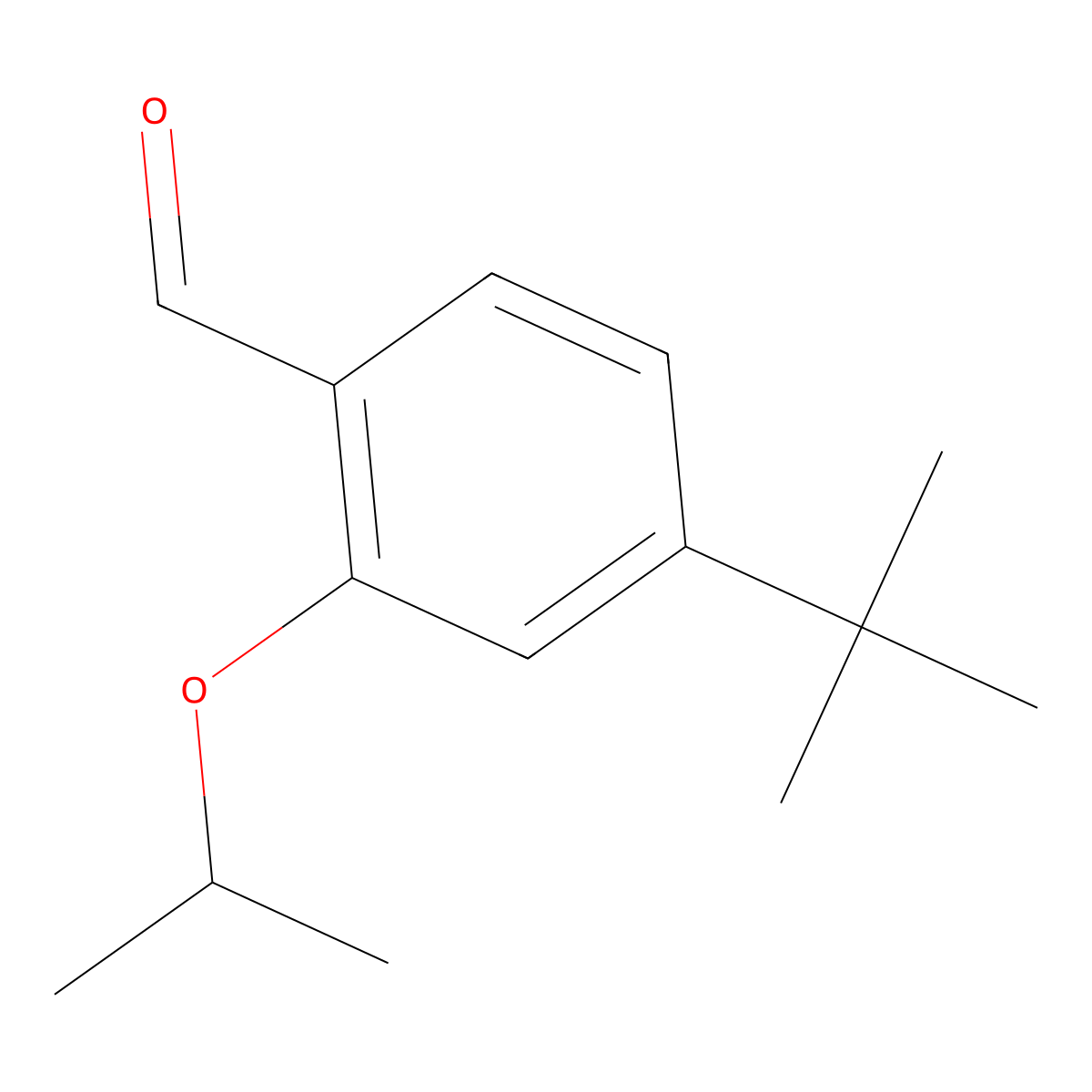4-(Tert-butyl)-2-isopropoxybenzaldehyde molecular structure, CAS 1289162-91-9