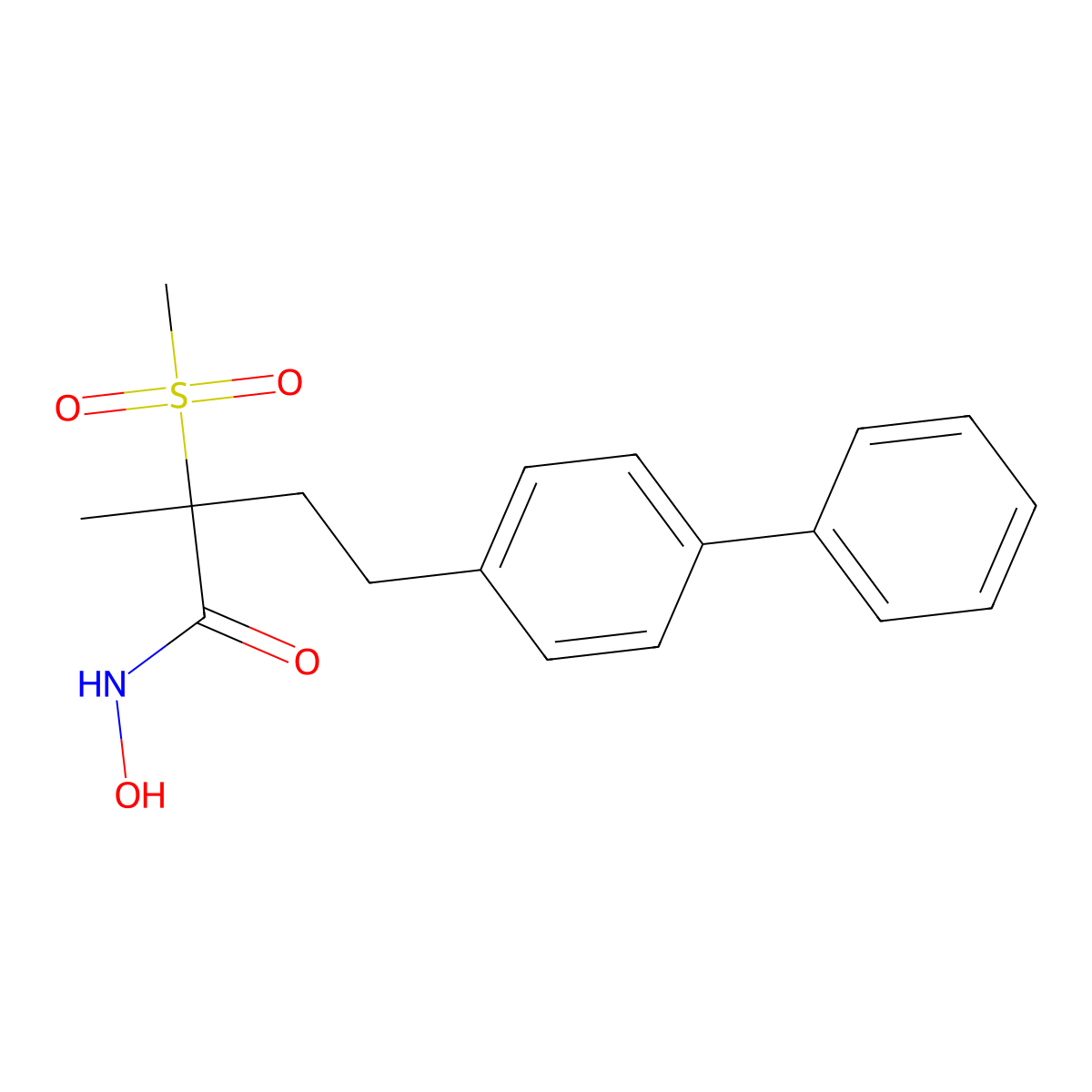 LpxC inhibitor 1a molecular structure, CAS 1289620-49-0