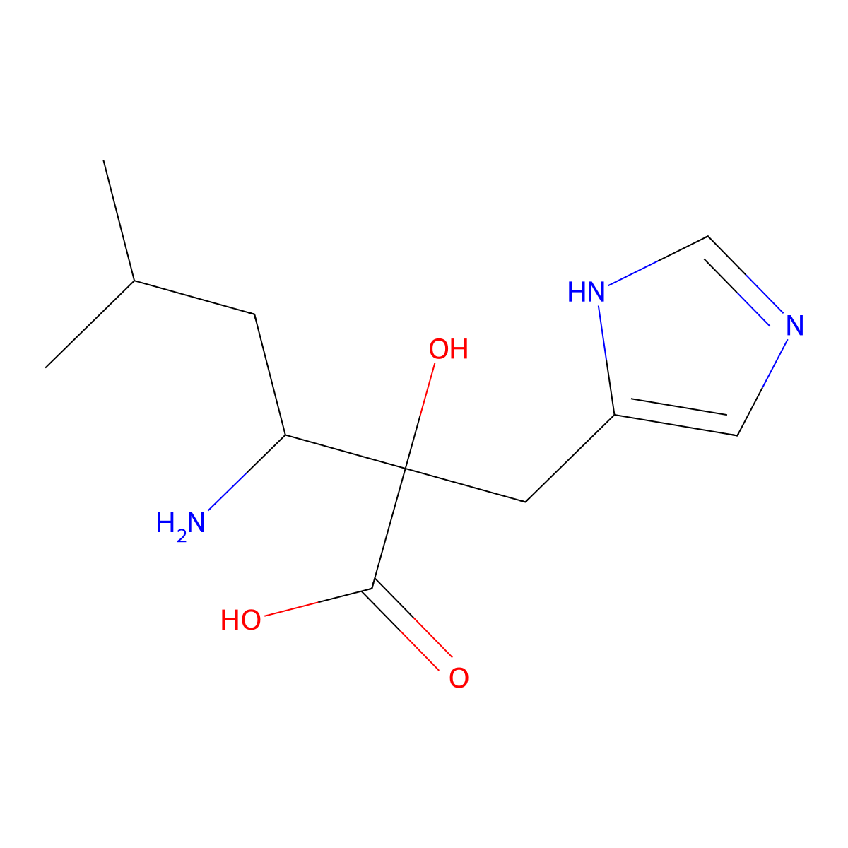 Leuhistin molecular structure, CAS 129085-76-3
