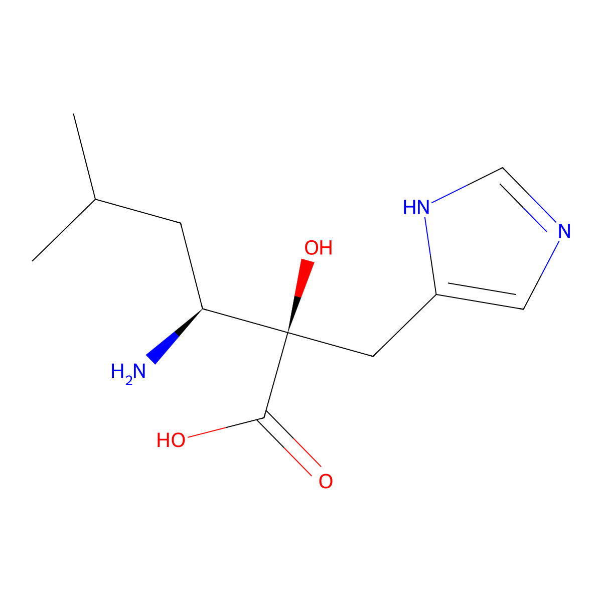 Leuhistin molecular structure, CAS 129085-76-3