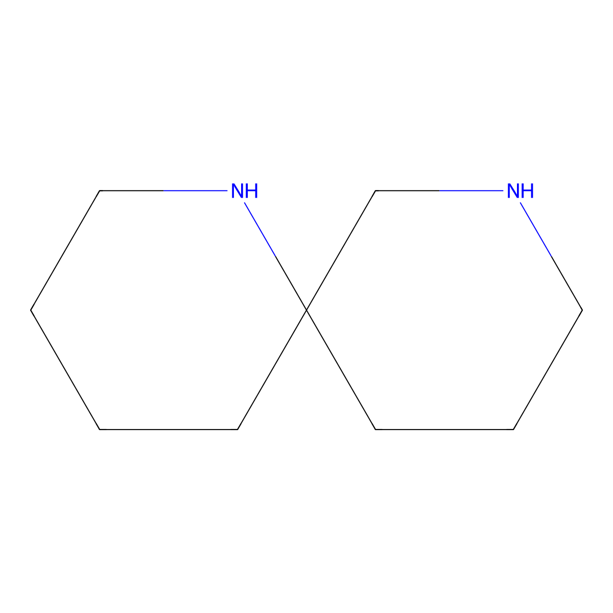 1,8-Diazaspiro[5.5]undecane molecular structure, CAS 129105-31-3