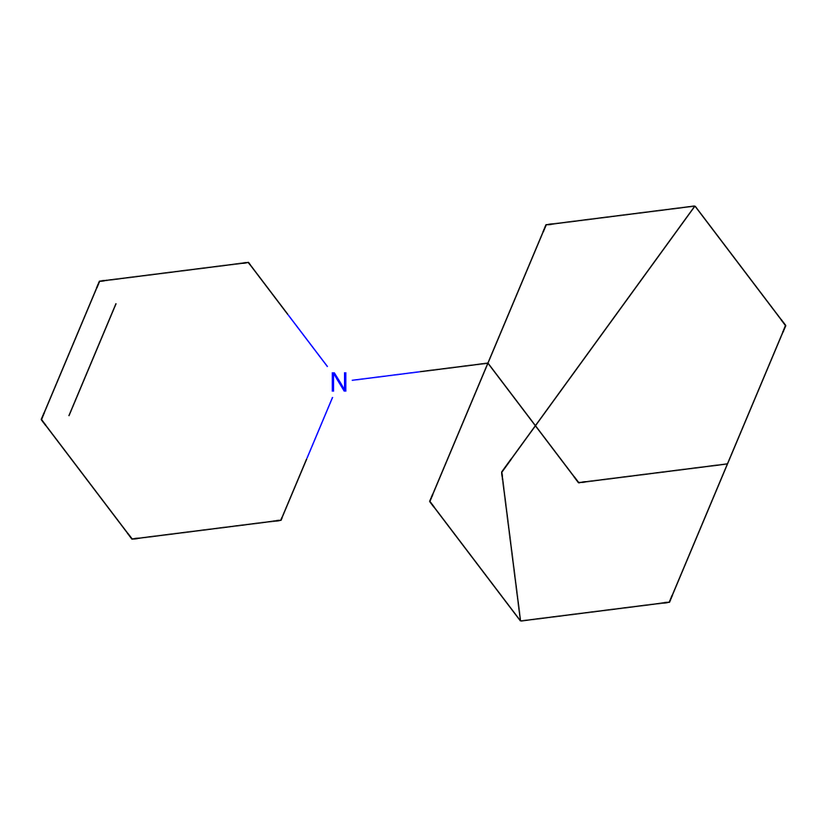 1-(Adamantan-1-yl)-1,2,3,6-tetrahydropyridine molecular structure, CAS 1291486-46-8