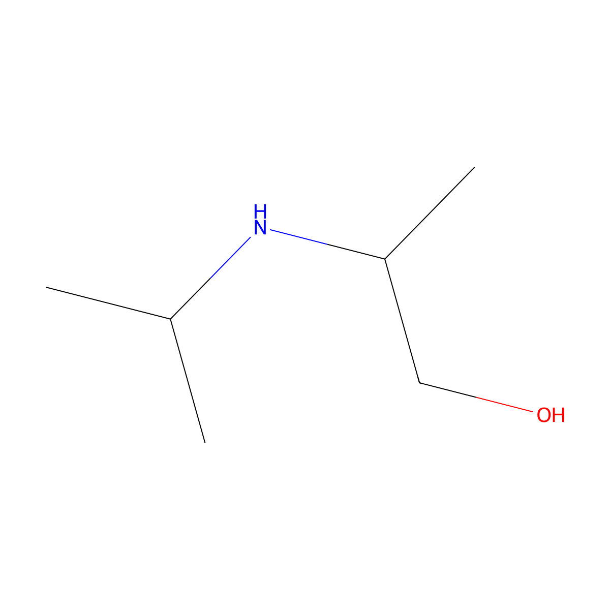 (S)-2-Isopropylaminopropane-1-Ol molecular structure, CAS 129156-64-5