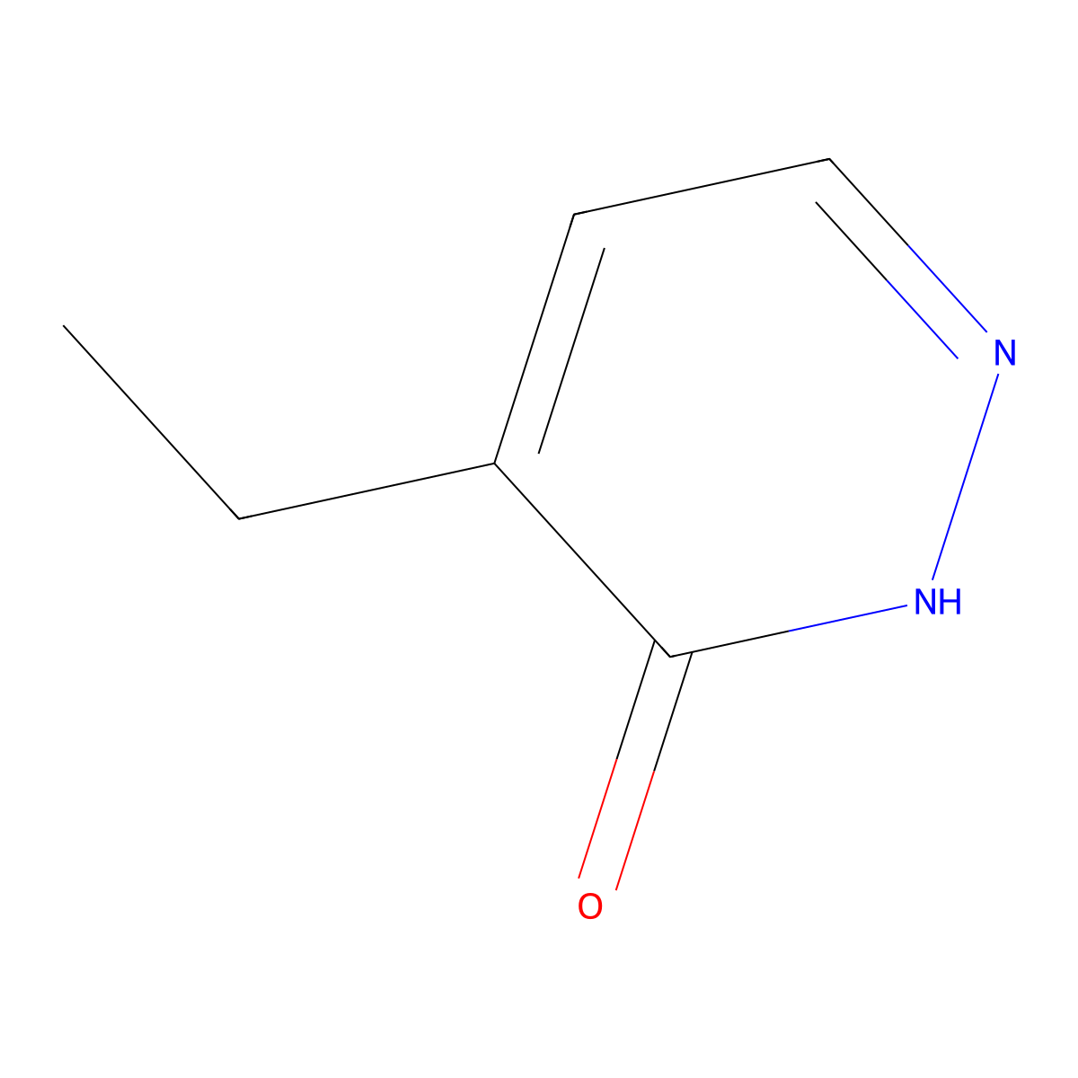 4-Ethylpyridazin-3(2H)-one molecular structure, CAS 1292369-21-1