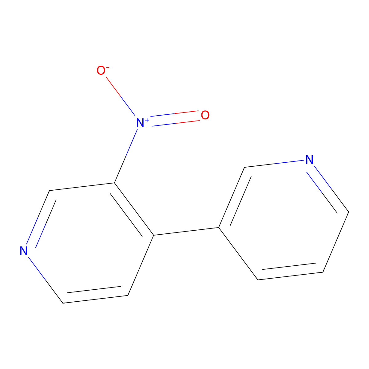 3'-Nitro-3,4'-bipyridine molecular structure, CAS 1292369-96-0