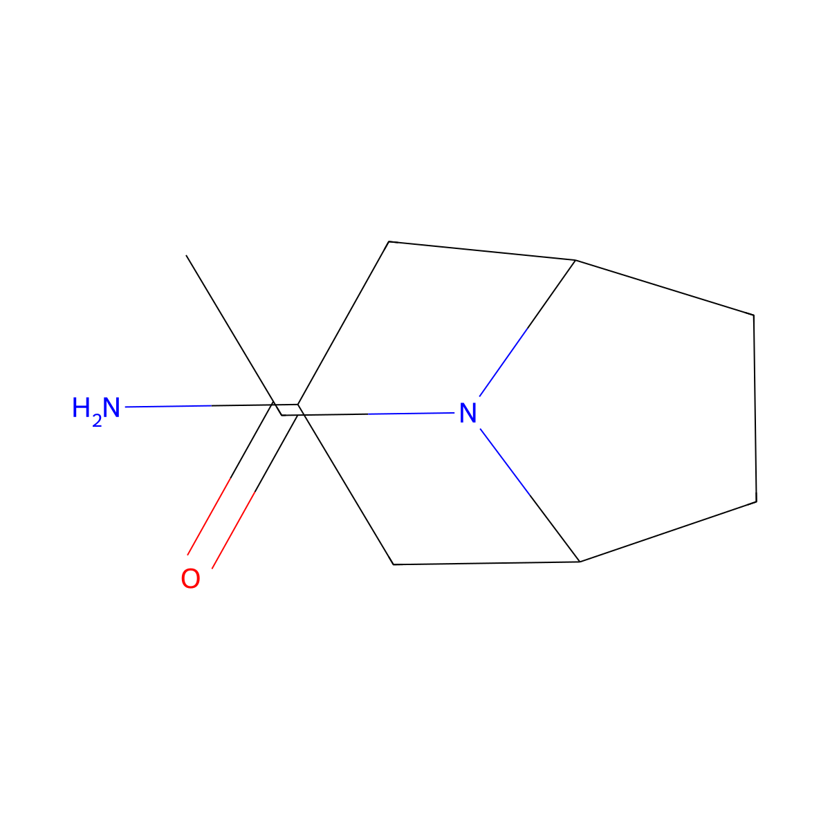 1-{3-Amino-8-azabicyclo[3.2.1]octan-8-yl}ethan-1-one molecular structure, CAS 1292690-04-0