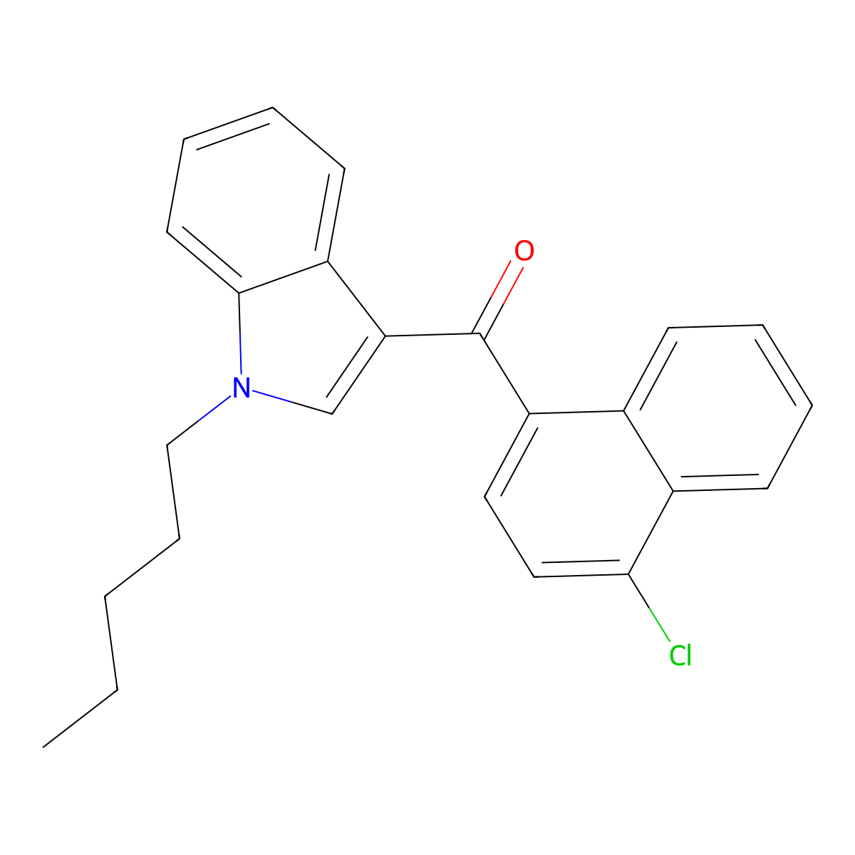 Jwh-398 molecular structure, CAS 1292765-18-4