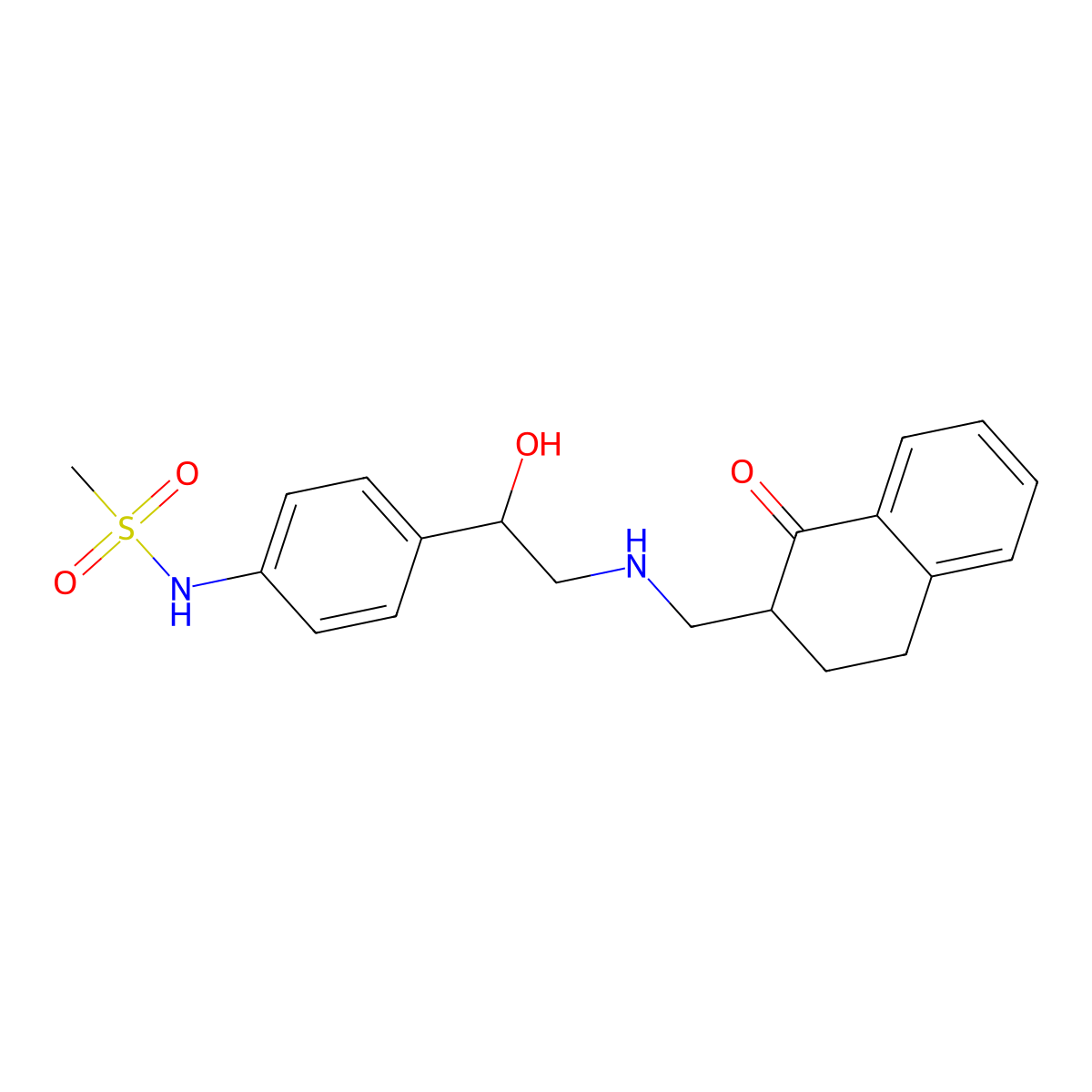 Antihypertensive sulfonanilide XVII molecular structure, CAS 129280-07-5