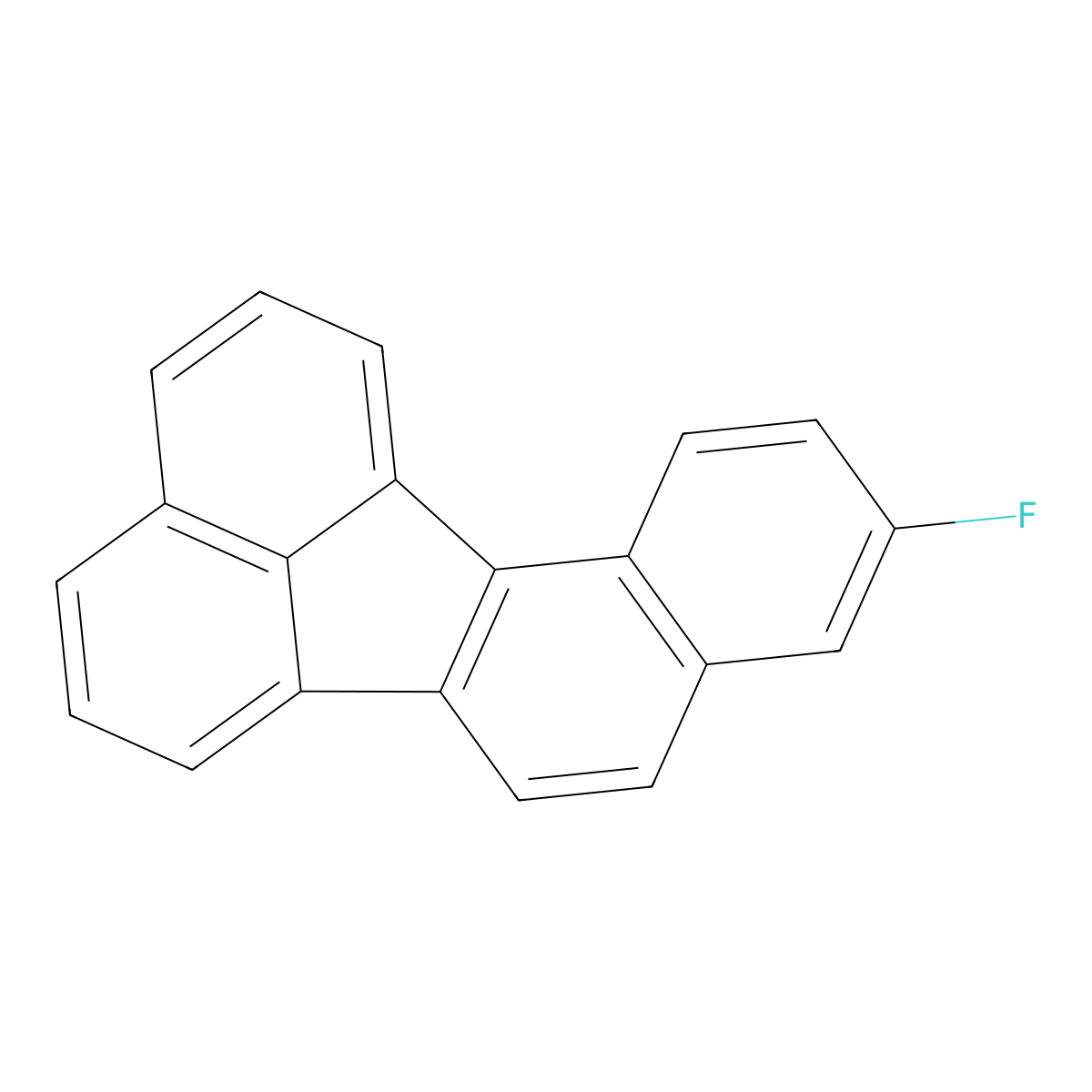 10-Fluorobenzo(j)fluoranthene molecular structure, CAS 129286-37-9