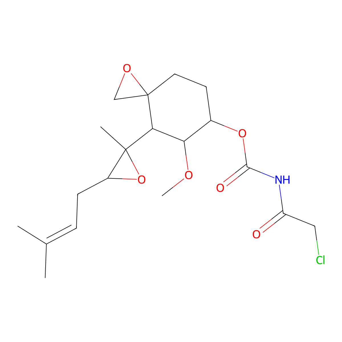 Lodamin molecular structure, CAS 129298-91-5