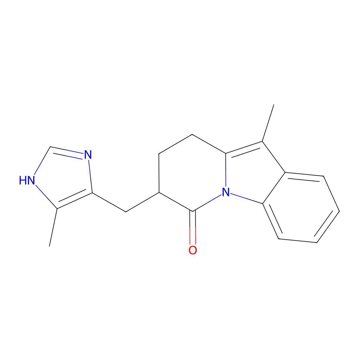 Fabesetron molecular structure, CAS 129300-27-2