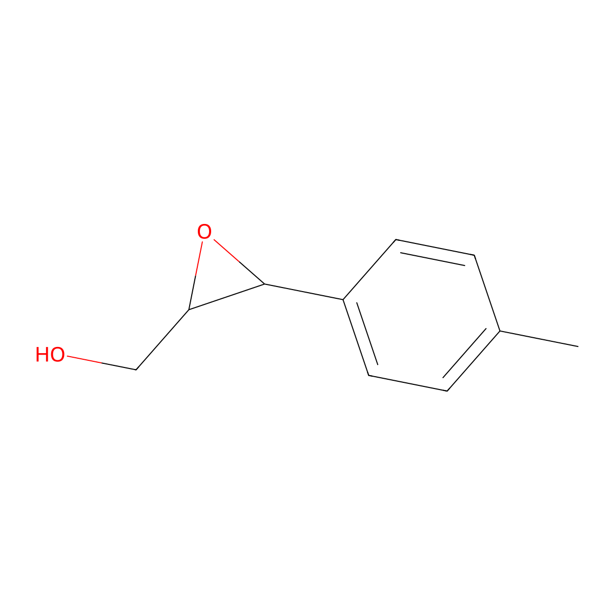 [3-(4-Methylphenyl)oxiran-2-yl]methanol molecular structure, CAS 129313-32-2