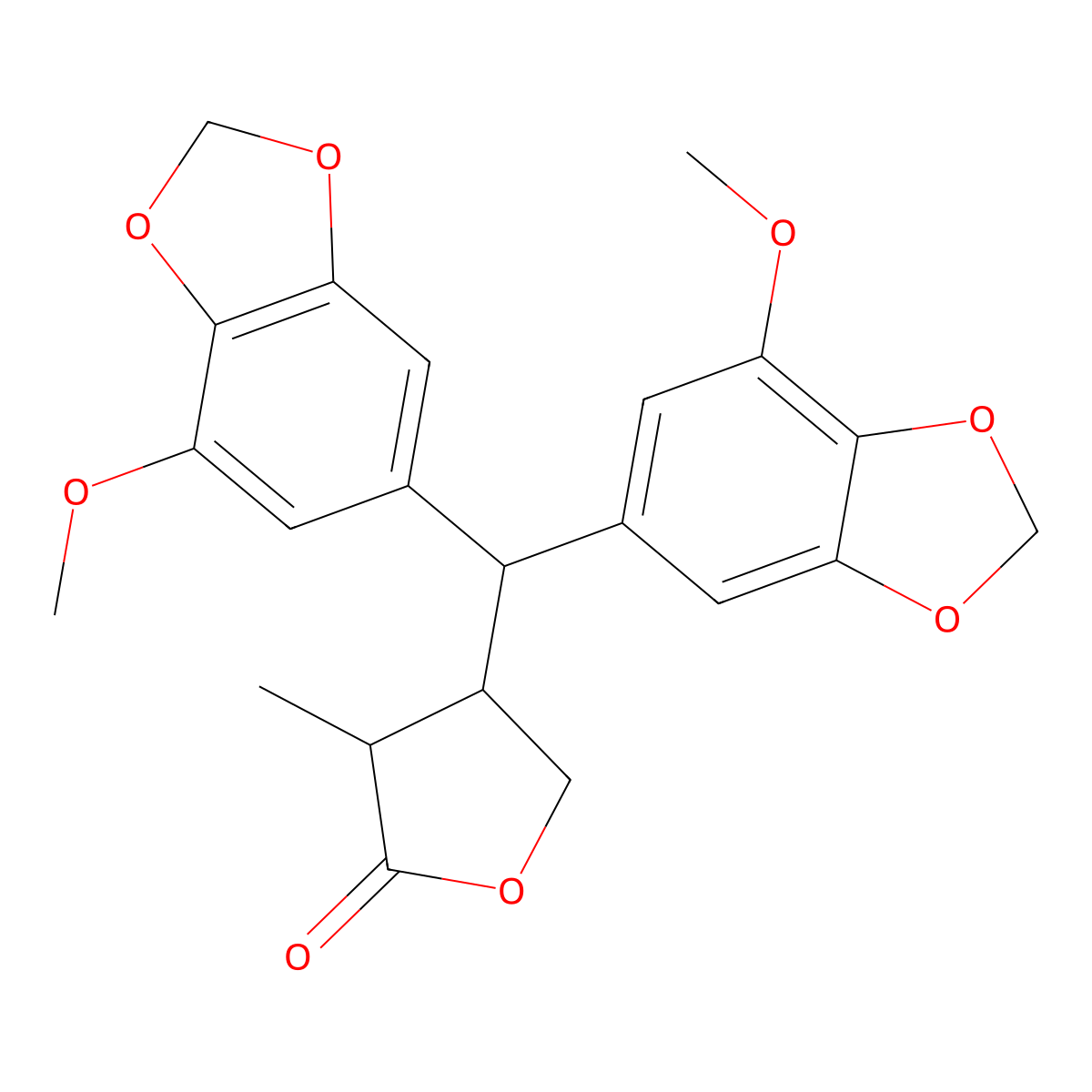 peperomin A molecular structure, CAS 129341-09-9