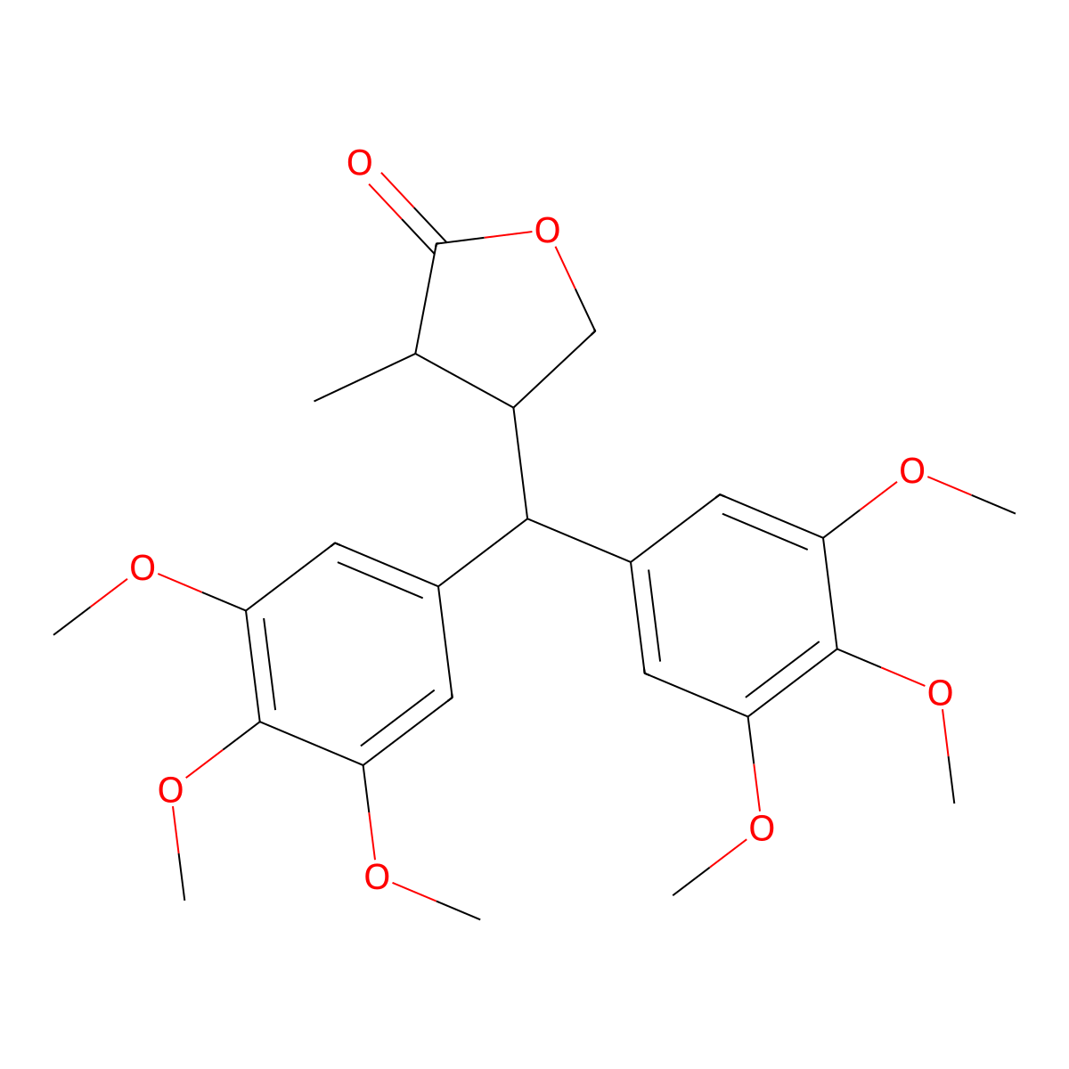 peperomin C molecular structure, CAS 129341-10-2