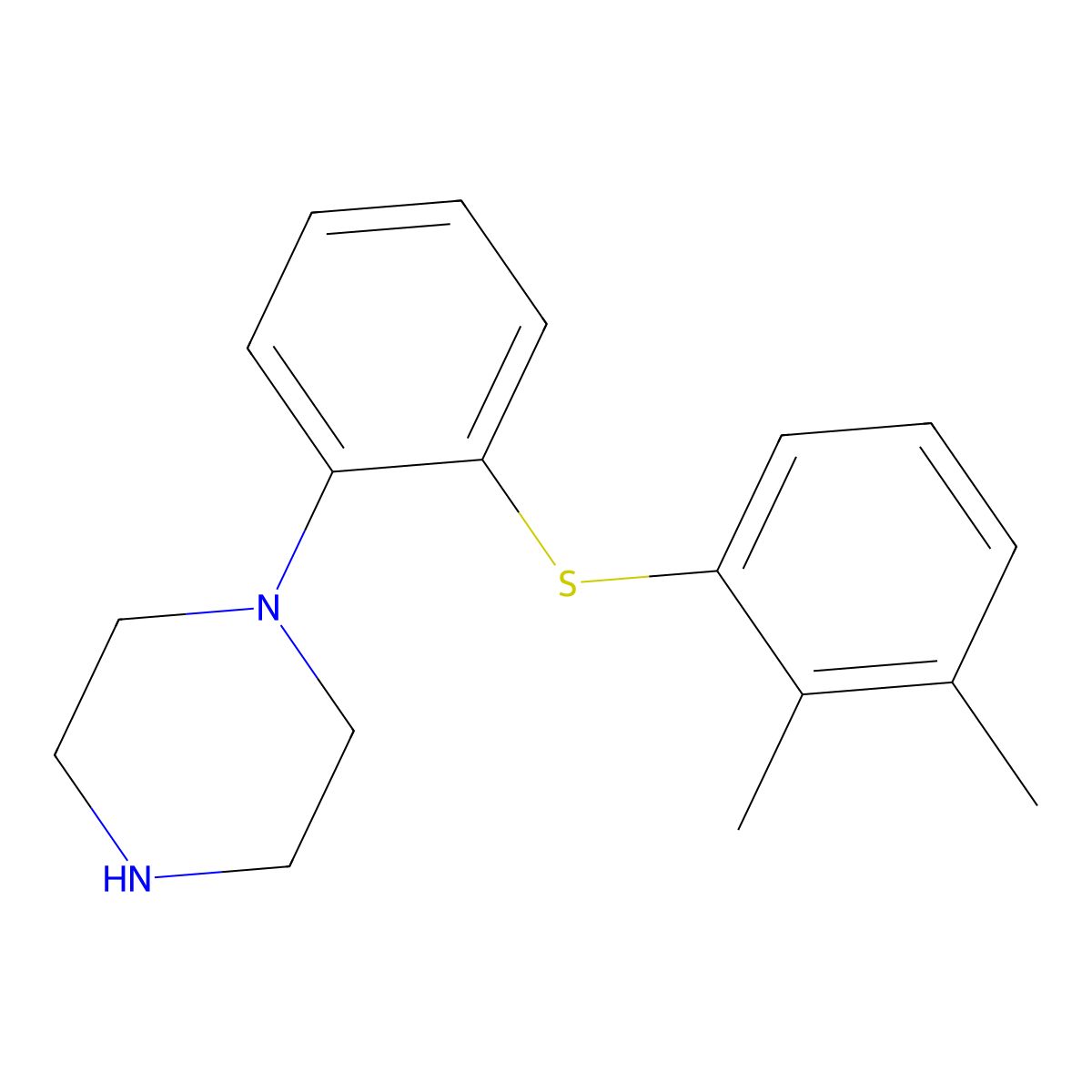Vortioxetine Impurity 4 molecular structure, CAS 1293489-77-6