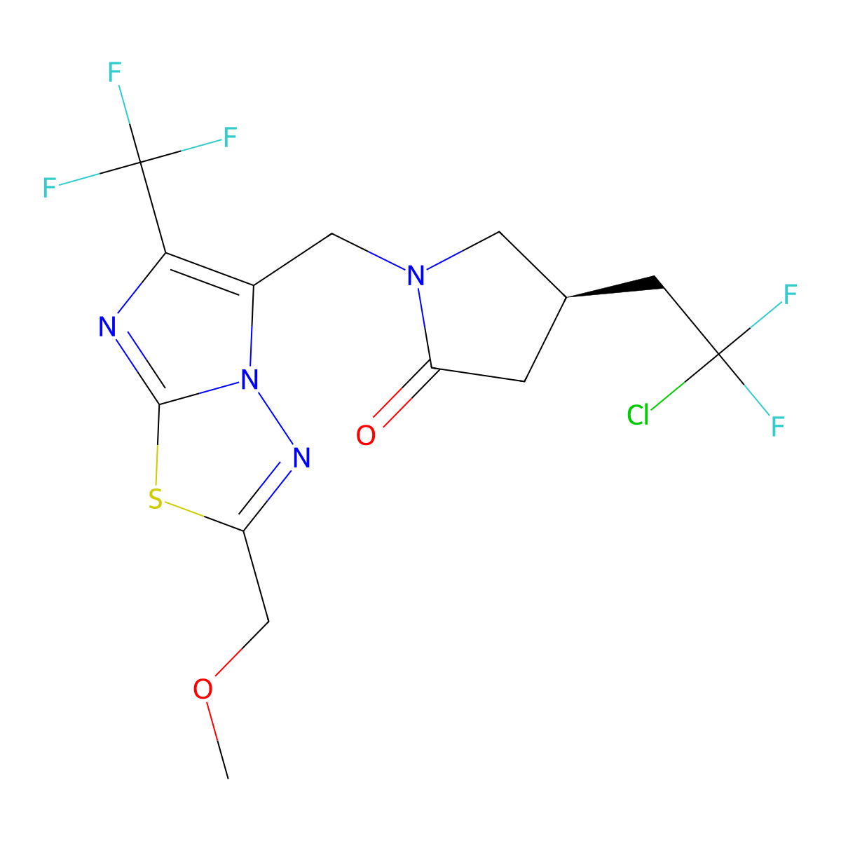 Padsevonil molecular structure, CAS 1294000-61-5