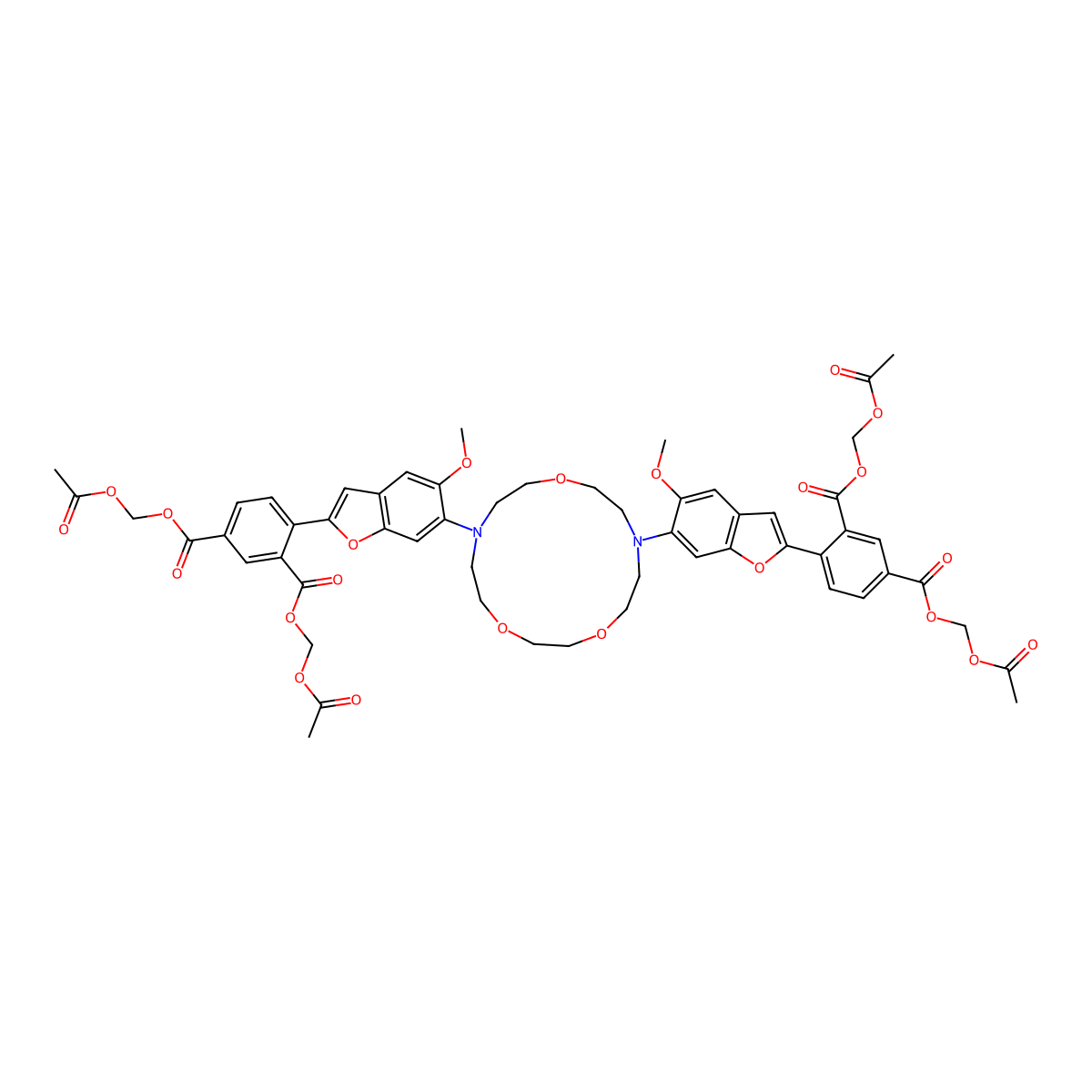 Sbfi-AM molecular structure, CAS 129423-53-6
