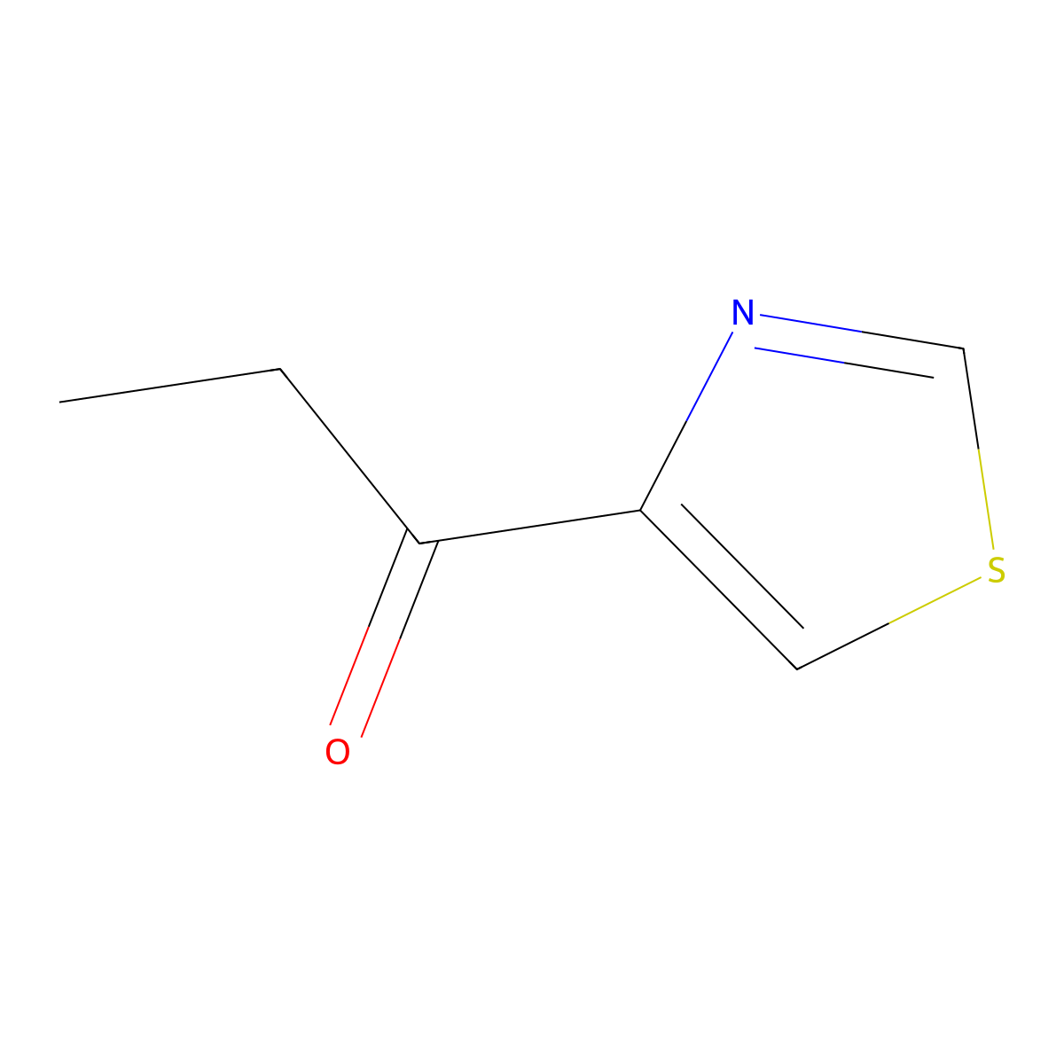1-(1,3-Thiazol-4-yl)propan-1-one molecular structure, CAS 129425-74-7