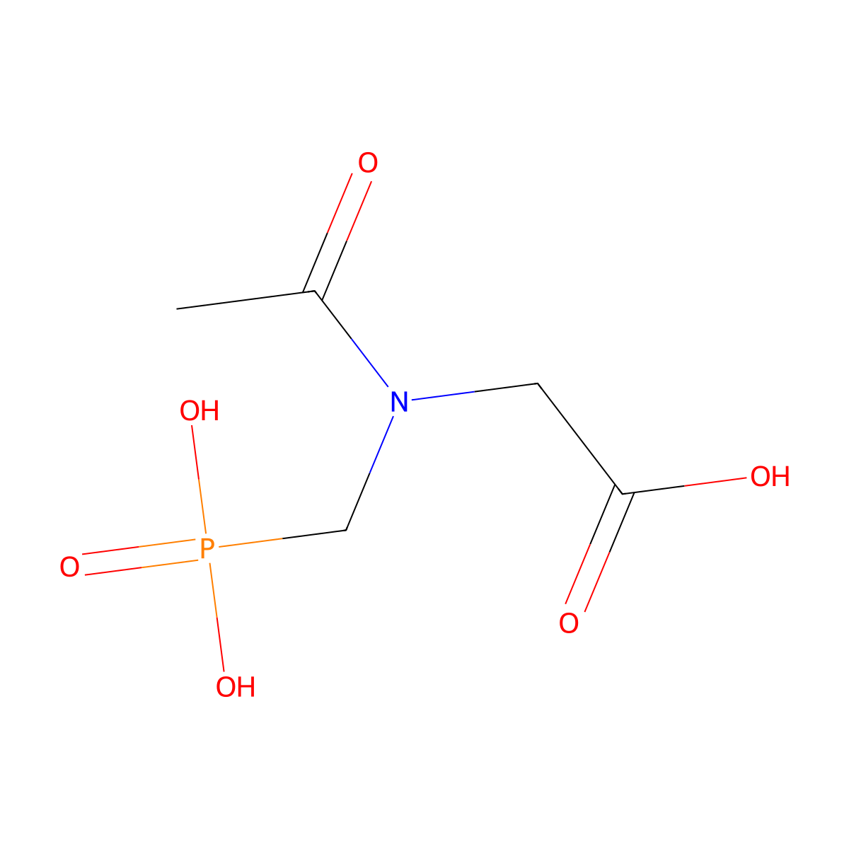 2-[N-(phosphonomethyl)acetamido]acetic acid molecular structure, CAS 129660-96-4