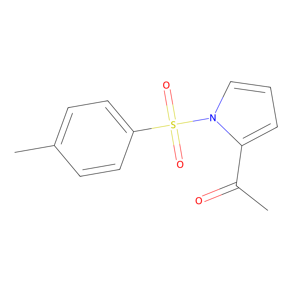 2-Acetyl-1-tosylpyrrole molecular structure, CAS 129666-99-5