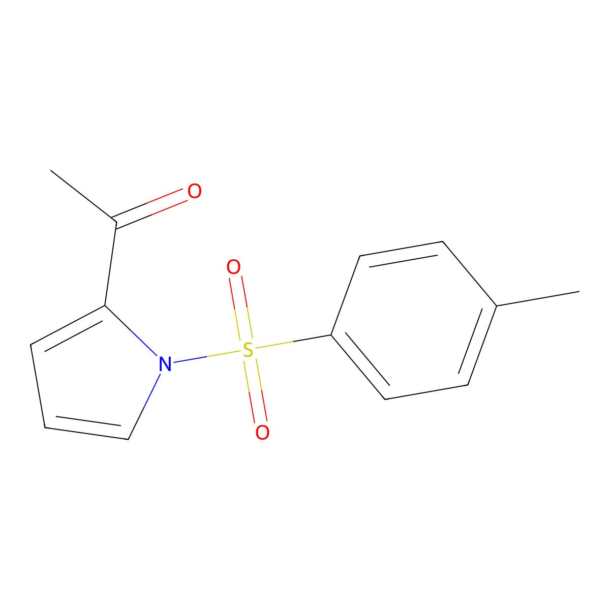 2-Acetyl-1-tosylpyrrole molecular structure, CAS 129666-99-5