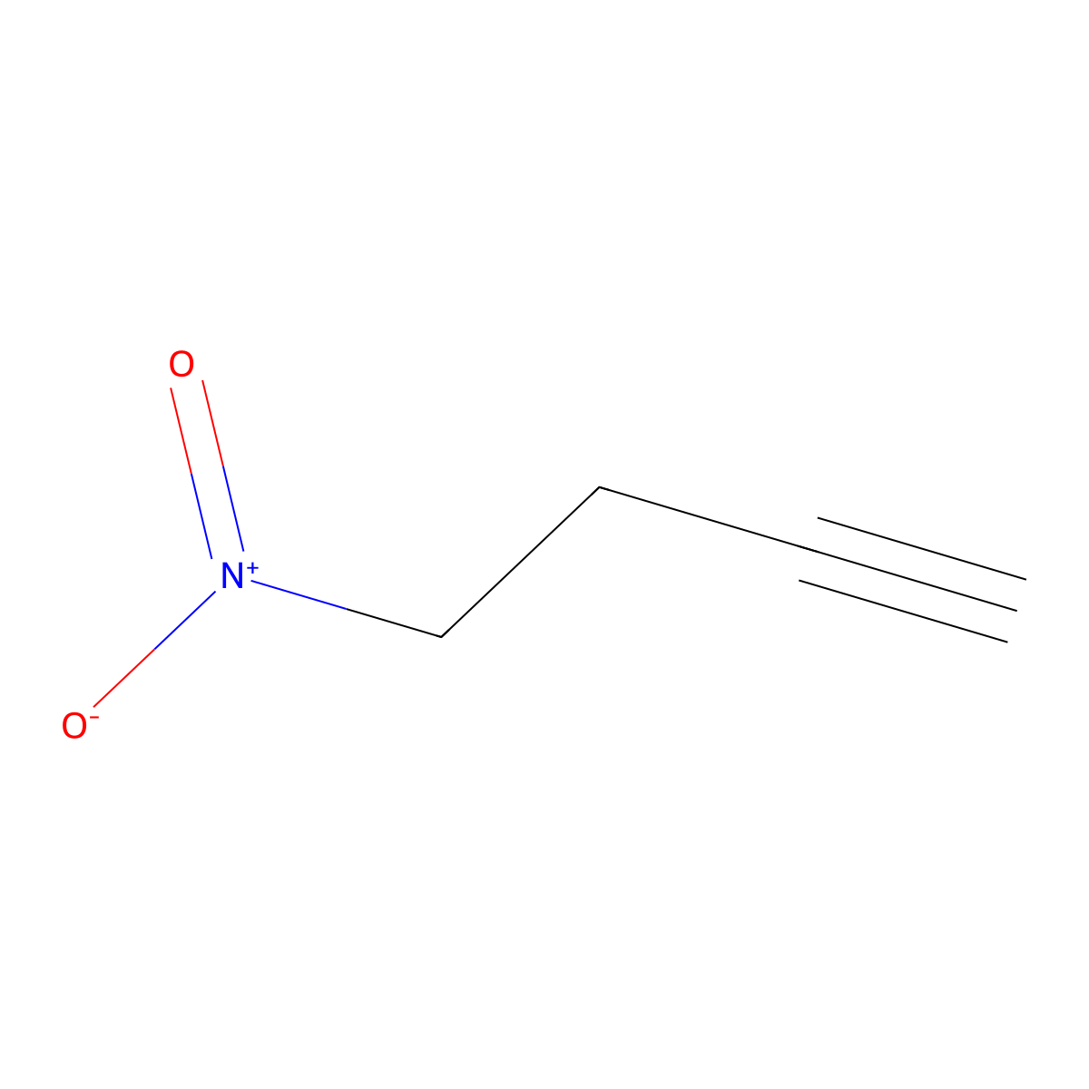 4-Nitrobut-1-yne molecular structure, CAS 1296868-24-0