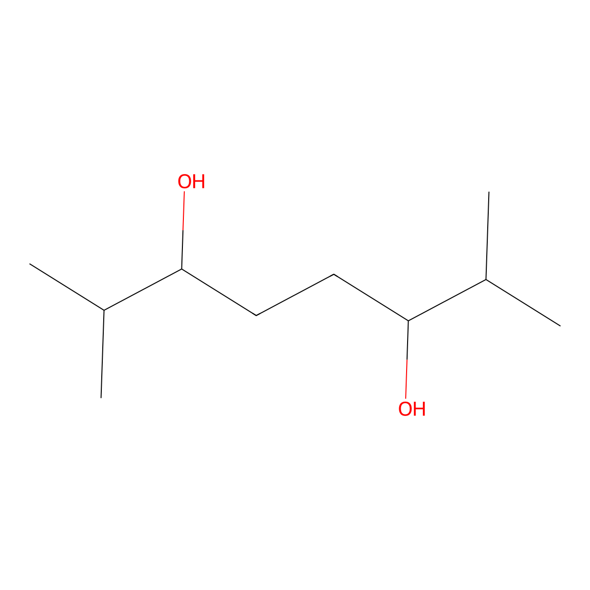 (3S,6S)-2,7-Dimethyl-3,6-octanediol molecular structure, CAS 129705-30-2