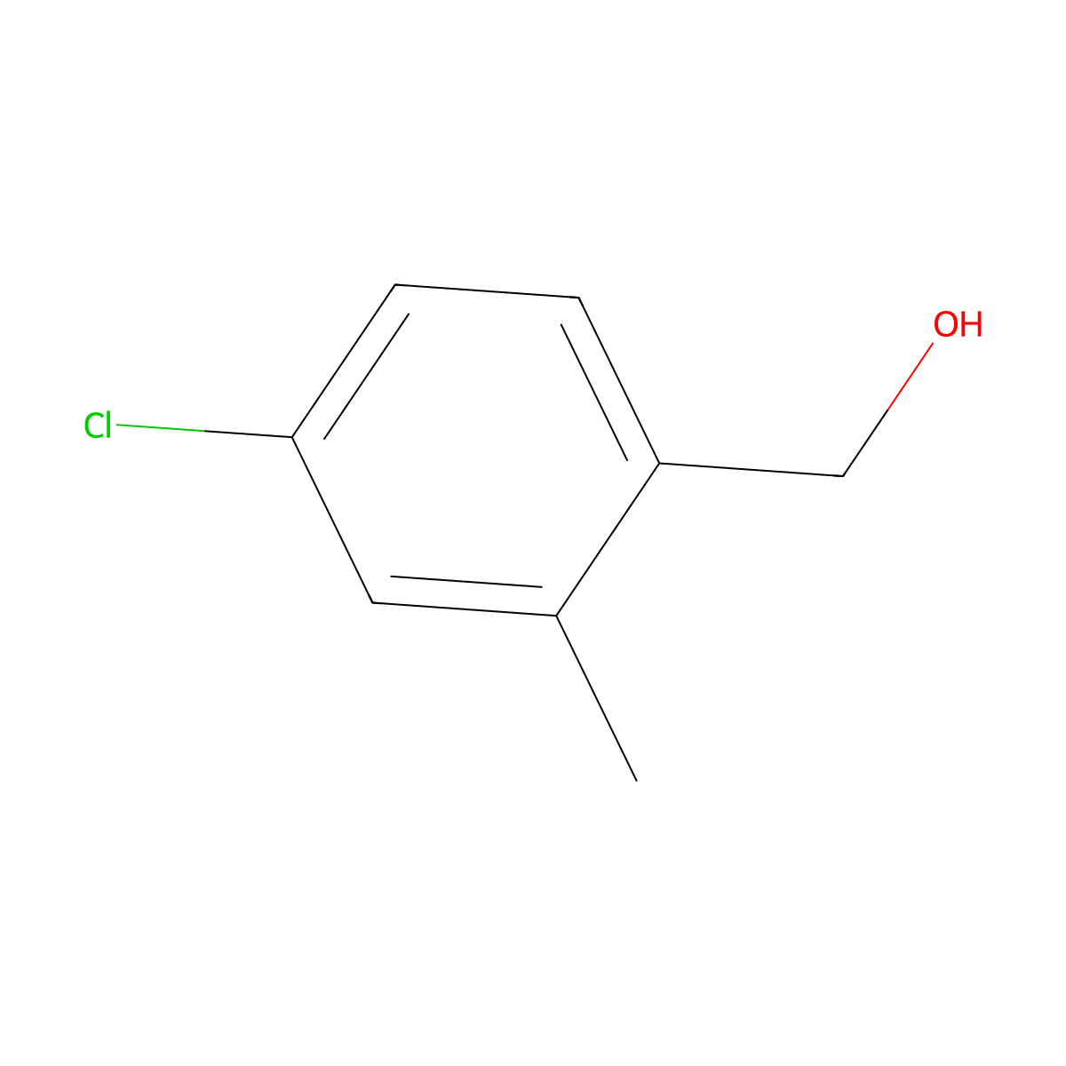 4-Chloro-2-methylbenzyl Alcohol molecular structure, CAS 129716-11-6