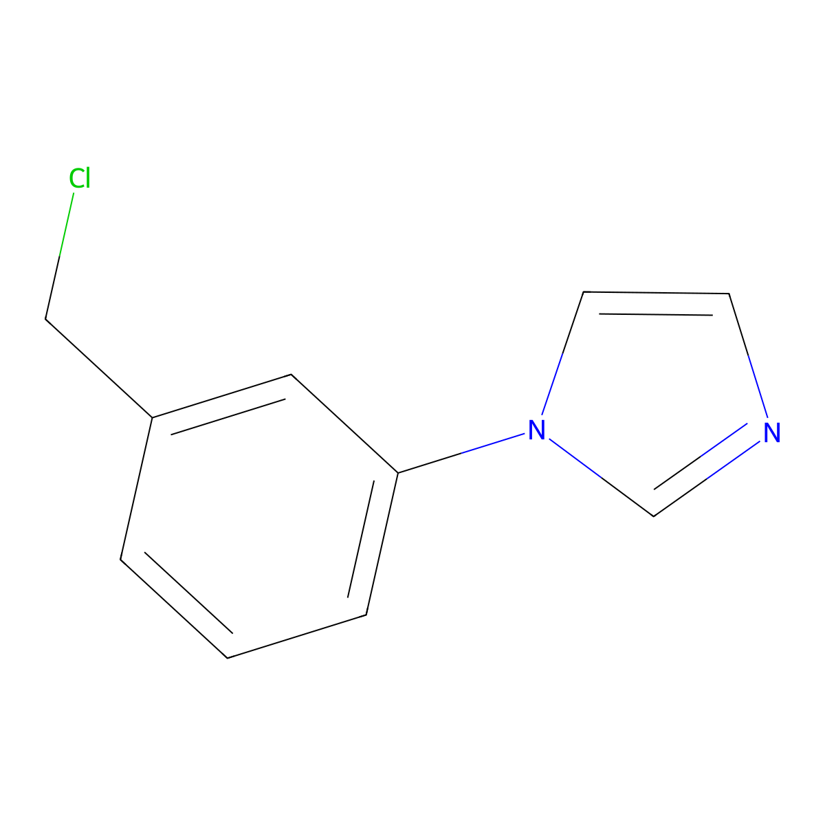 1-[3-(Chloromethyl)phenyl]imidazole molecular structure, CAS 129747-33-7