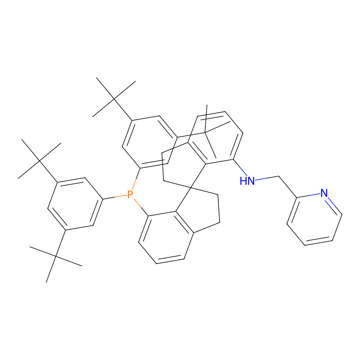(R)-DTB-SpiroPAP molecular structure, CAS 1298133-21-7