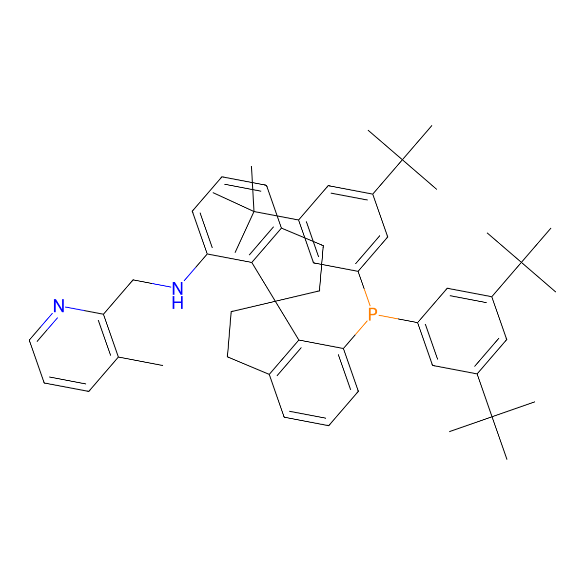 (R)-DTB-SpiroPAP-3-Me molecular structure, CAS 1298133-36-4