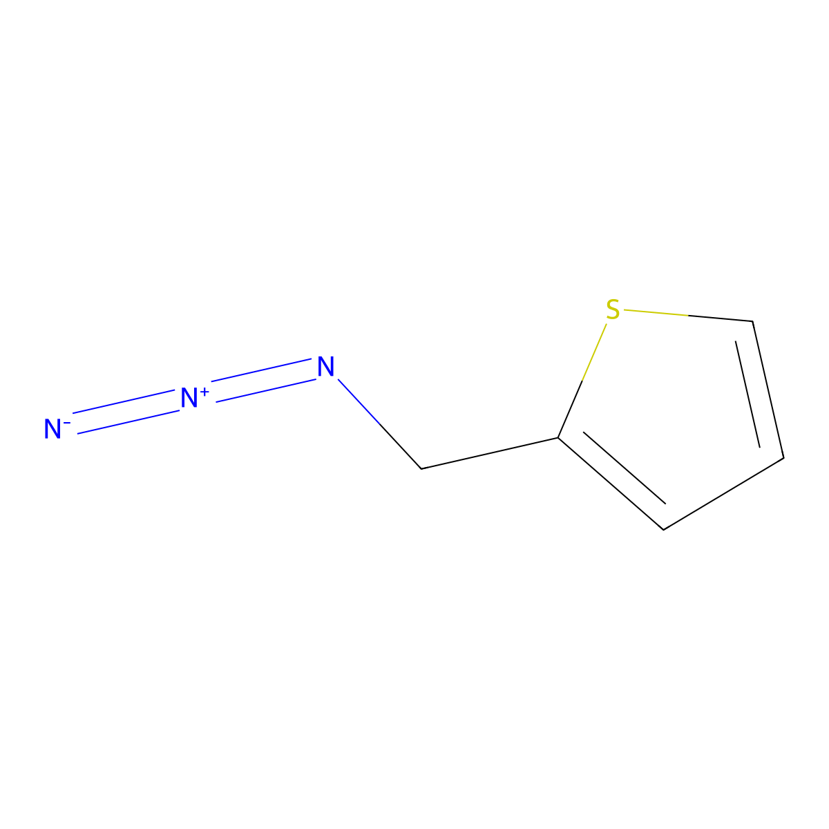 2-(Azidomethyl)thiophene molecular structure, CAS 129820-44-6
