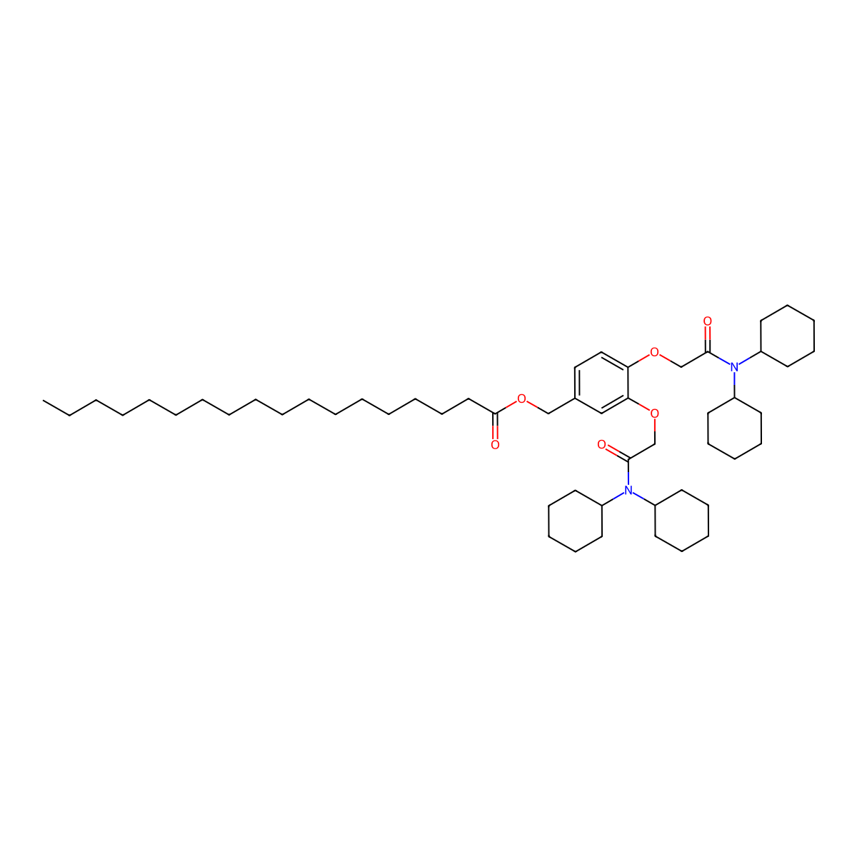 Sodium ionophore V molecular structure, CAS 129880-73-5