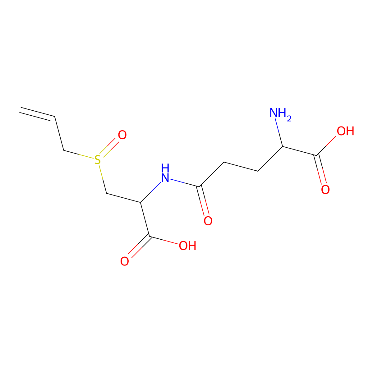 gamma-l-Glutamyl-s-allyl-l-cysteine molecular structure, CAS 1299925-32-8