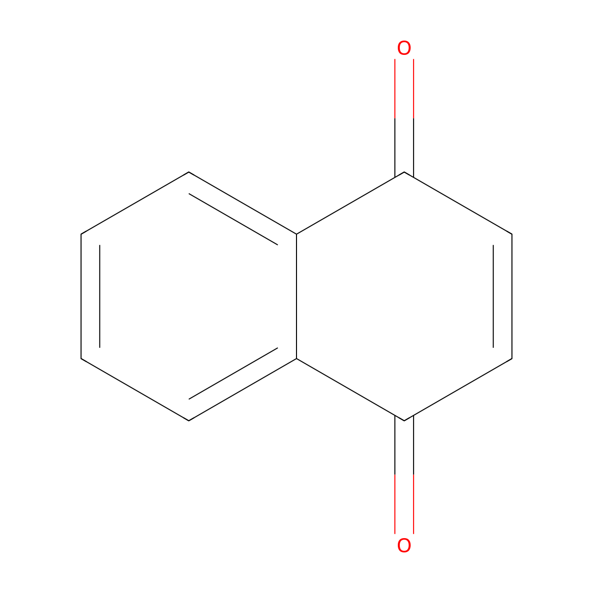 1,4-Naphthoquinone molecular structure, CAS 130-15-4