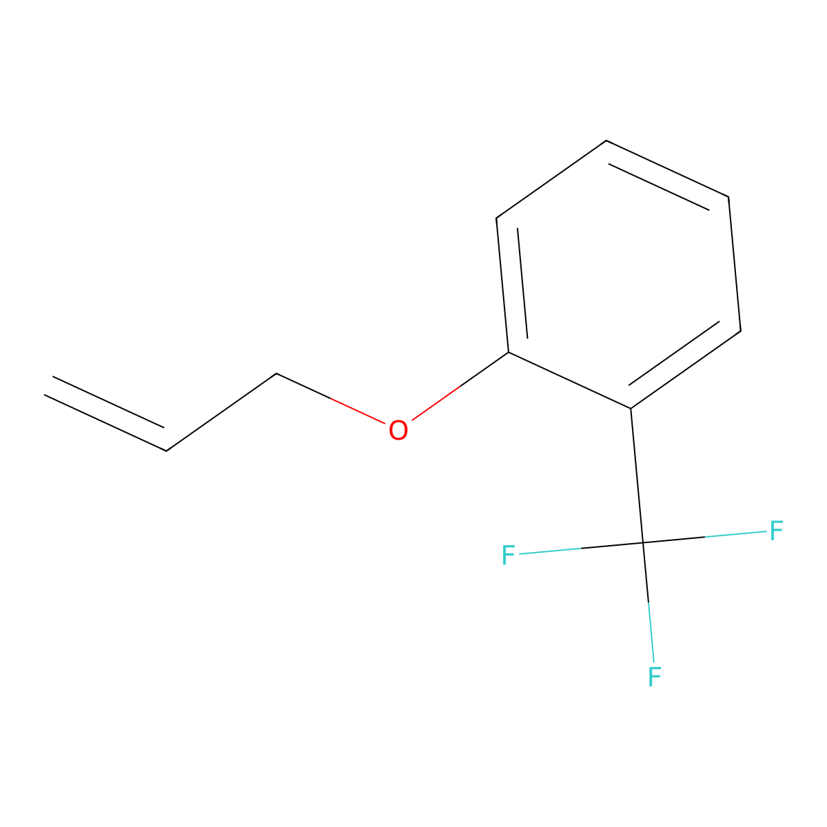 2-Allyloxy-benzotrifluoride molecular structure, CAS 1300746-88-6